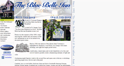 Desktop Screenshot of bluebelleinn.com